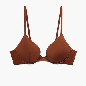 SAVAGE X FENTY | Core Microfiber Unlined Bra | Mahogany | 32DD